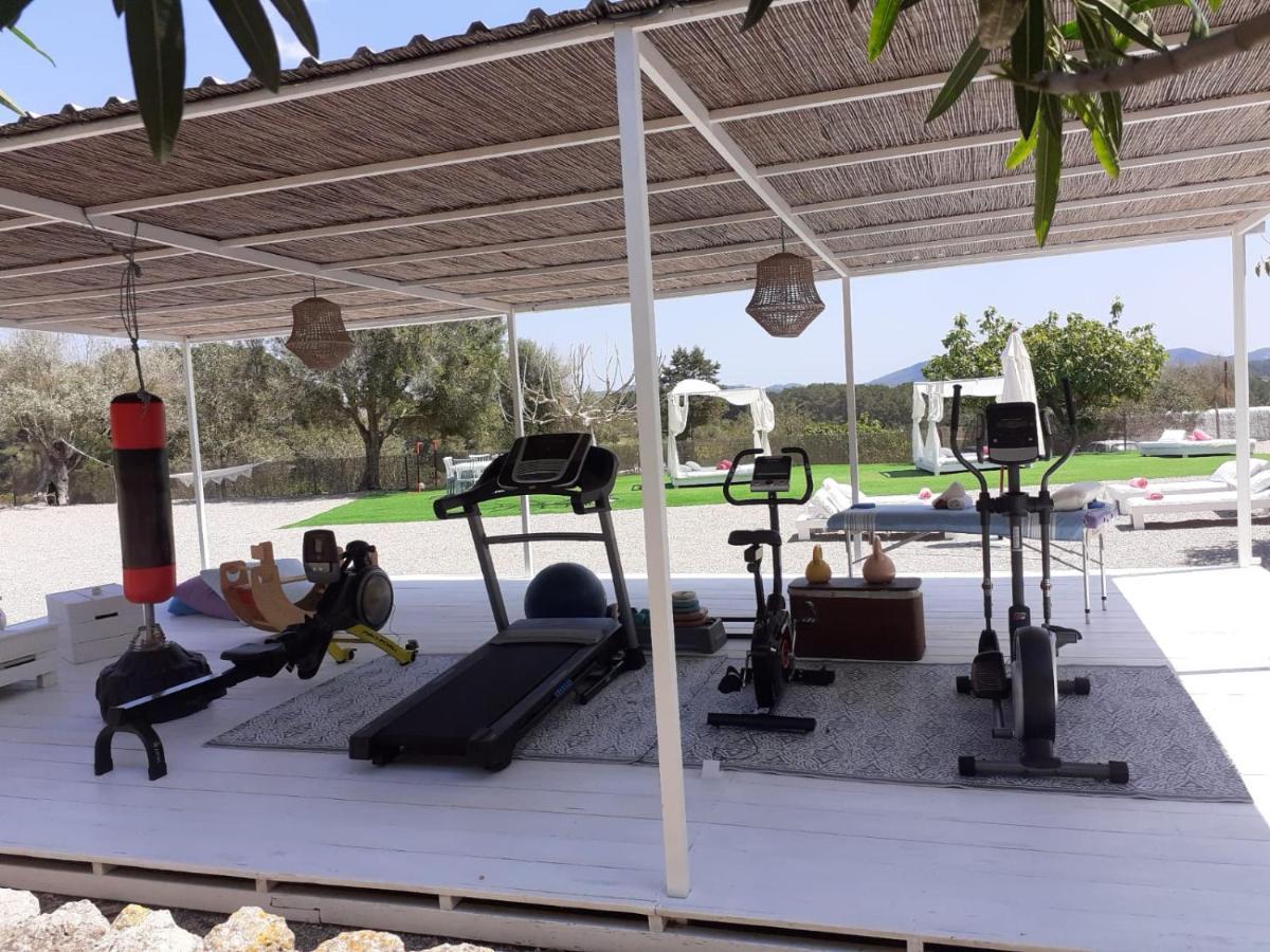 Agroturismo Can Cosmi Prats Santa Gertrudis  Bagian luar foto