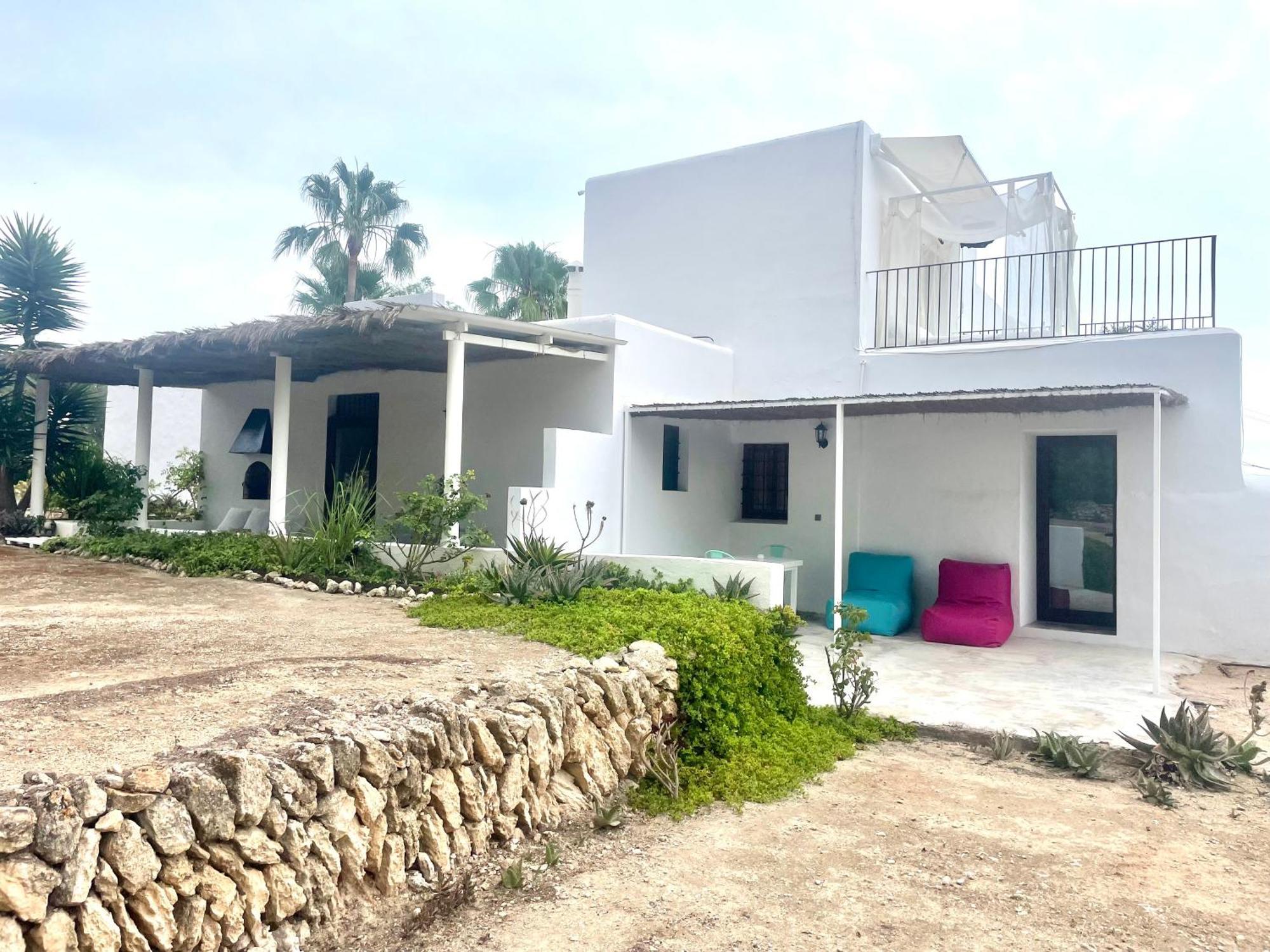 Agroturismo Can Cosmi Prats Santa Gertrudis  Bagian luar foto